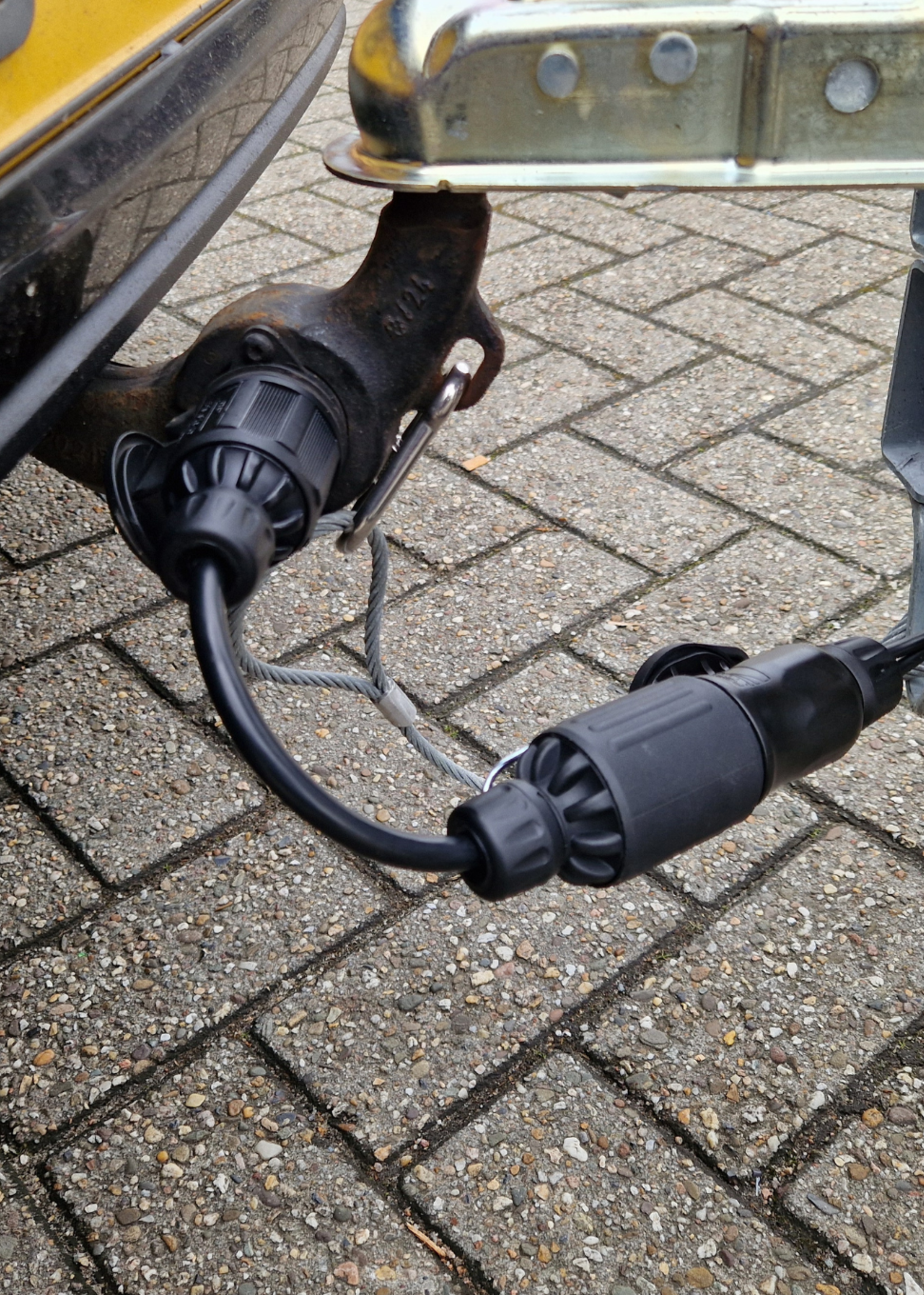 Cantonal Verlengstuk/ stekkerverlenger 13 polig - 10 cm kabel