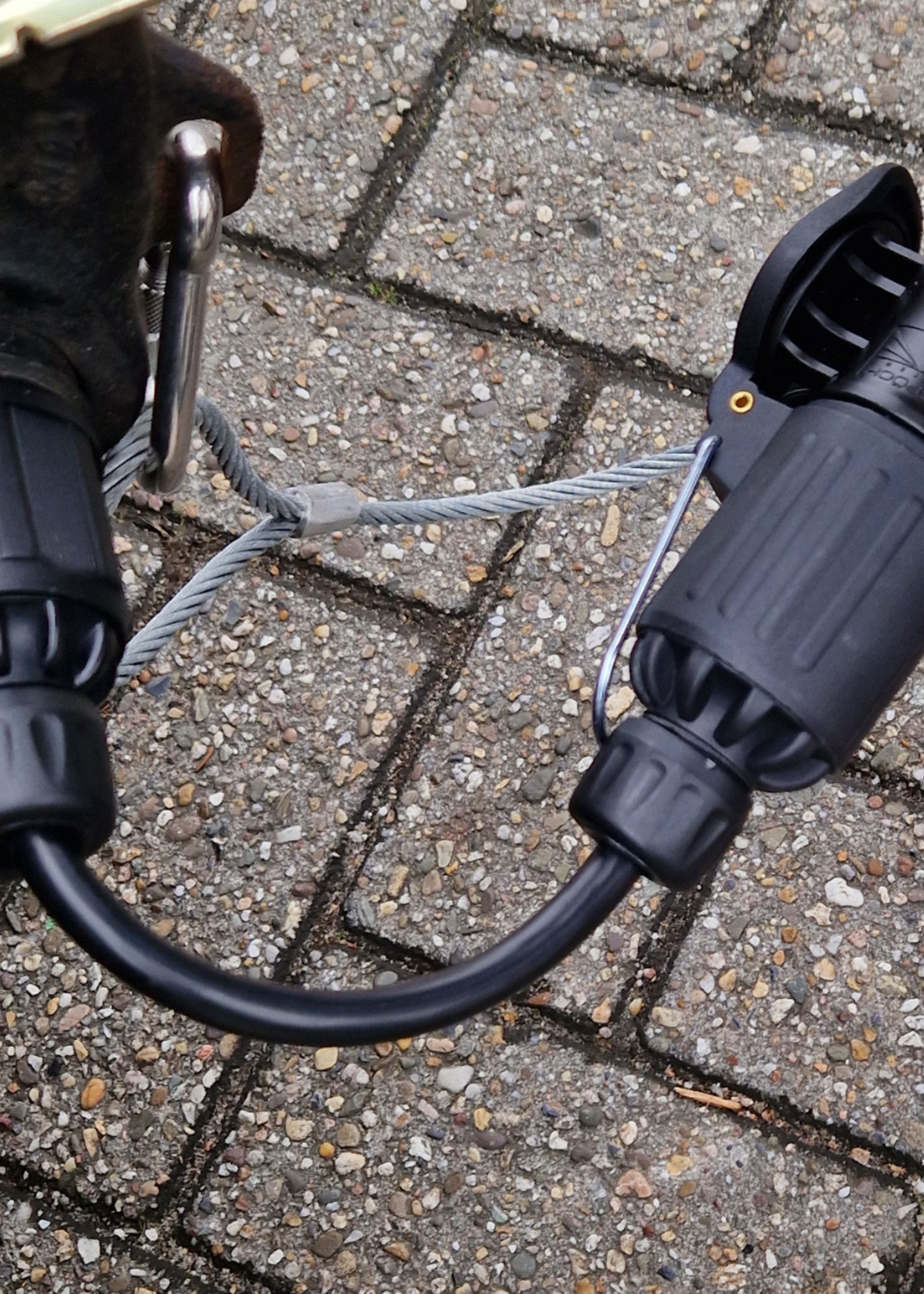 Cantonal Verlengstuk/ stekkerverlenger 13 polig - 10 cm kabel