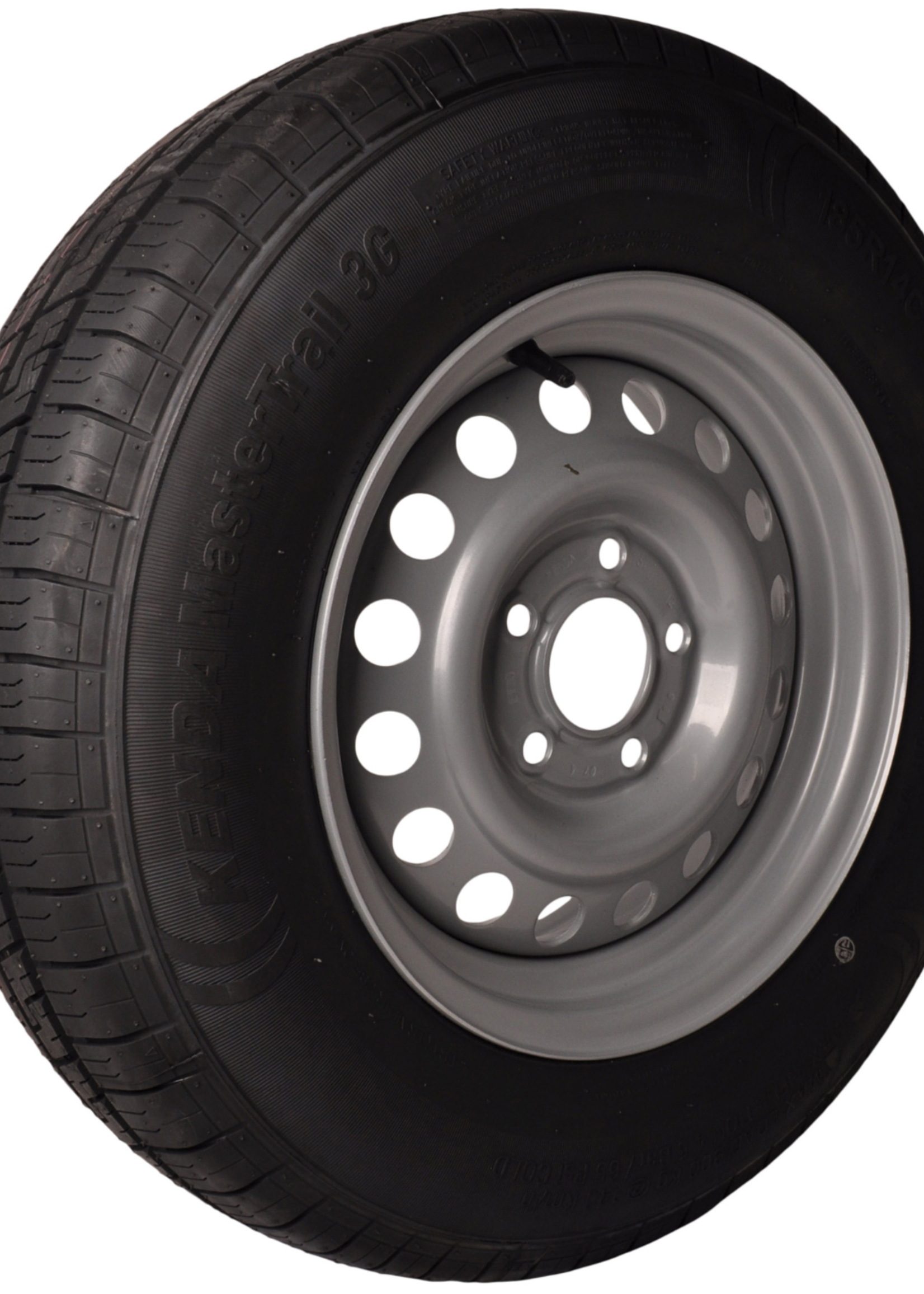 Kenda Compleet wiel 185R14C band + velg -  5x112 - 900kg - naafdiameter 67 mm