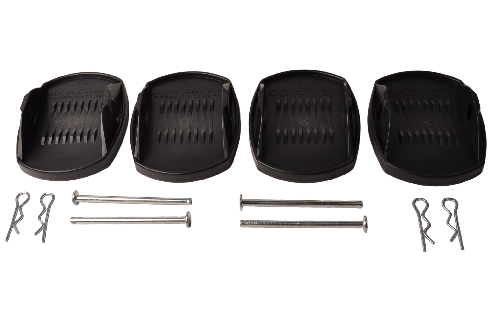 Stabilisatievoeten caravan 180x140x50mm - 4 stuks