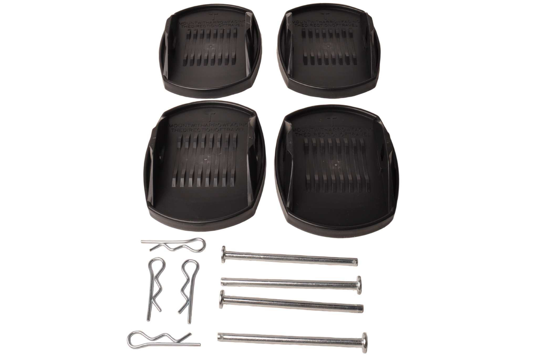 Stabilisatievoeten caravan 180x140x50mm - 4 stuks