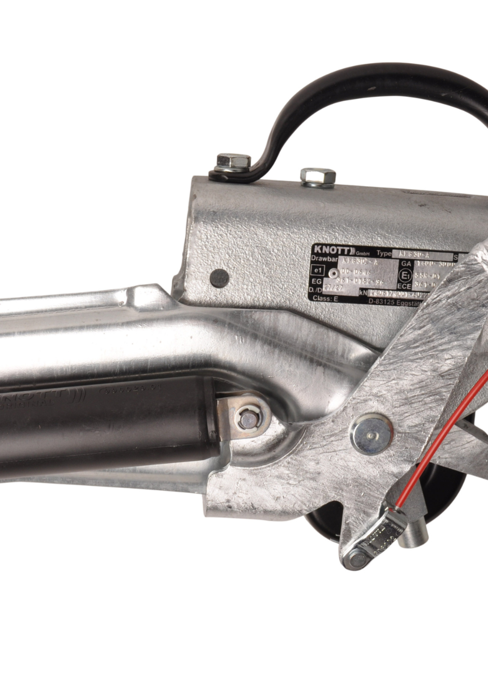 Knott Oplooprem aanhanger KFG30  type A (3000kg) V-dissel - exclusief neuswielconsole