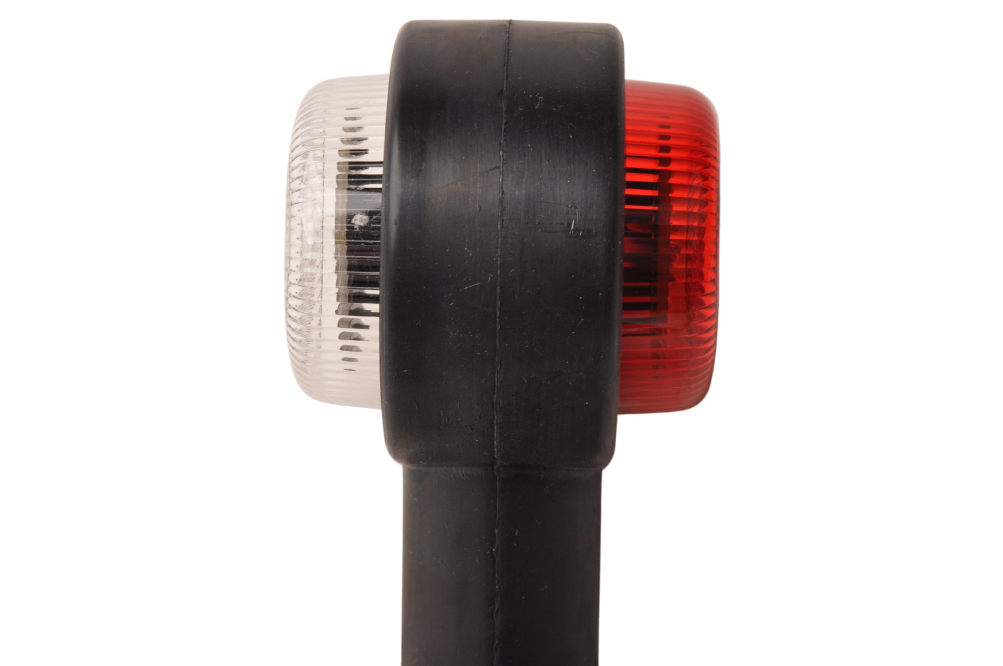 Breedtelicht LED haakse hoek rood/wit - rechts