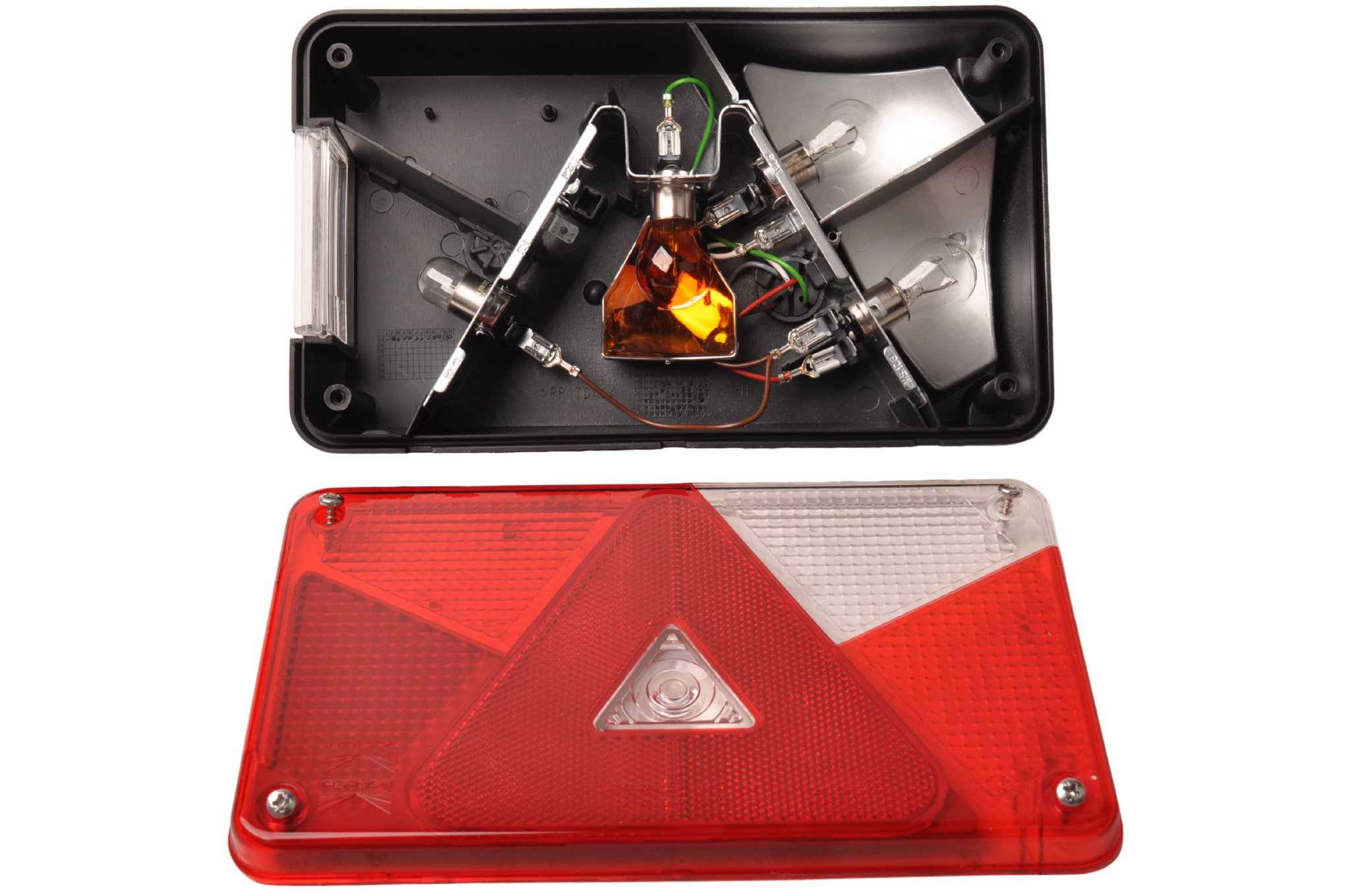 Aspock Multipoint 5 - rechts - inclusief achteruitrijverlichting - connector aansluiting