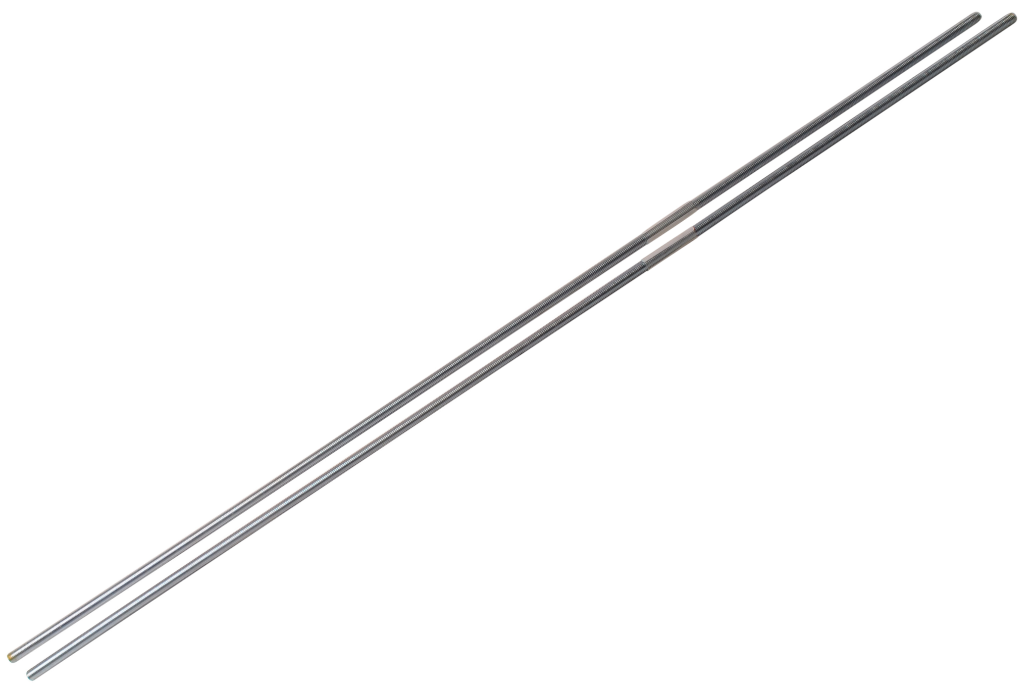 Remgarnituur Tandemas M10 2 mtr lengte draadeind compleet