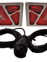 Aspock Aspock Multipoint 5 verlichtingsset - 13 polig - inclusief RVS beschermrekken