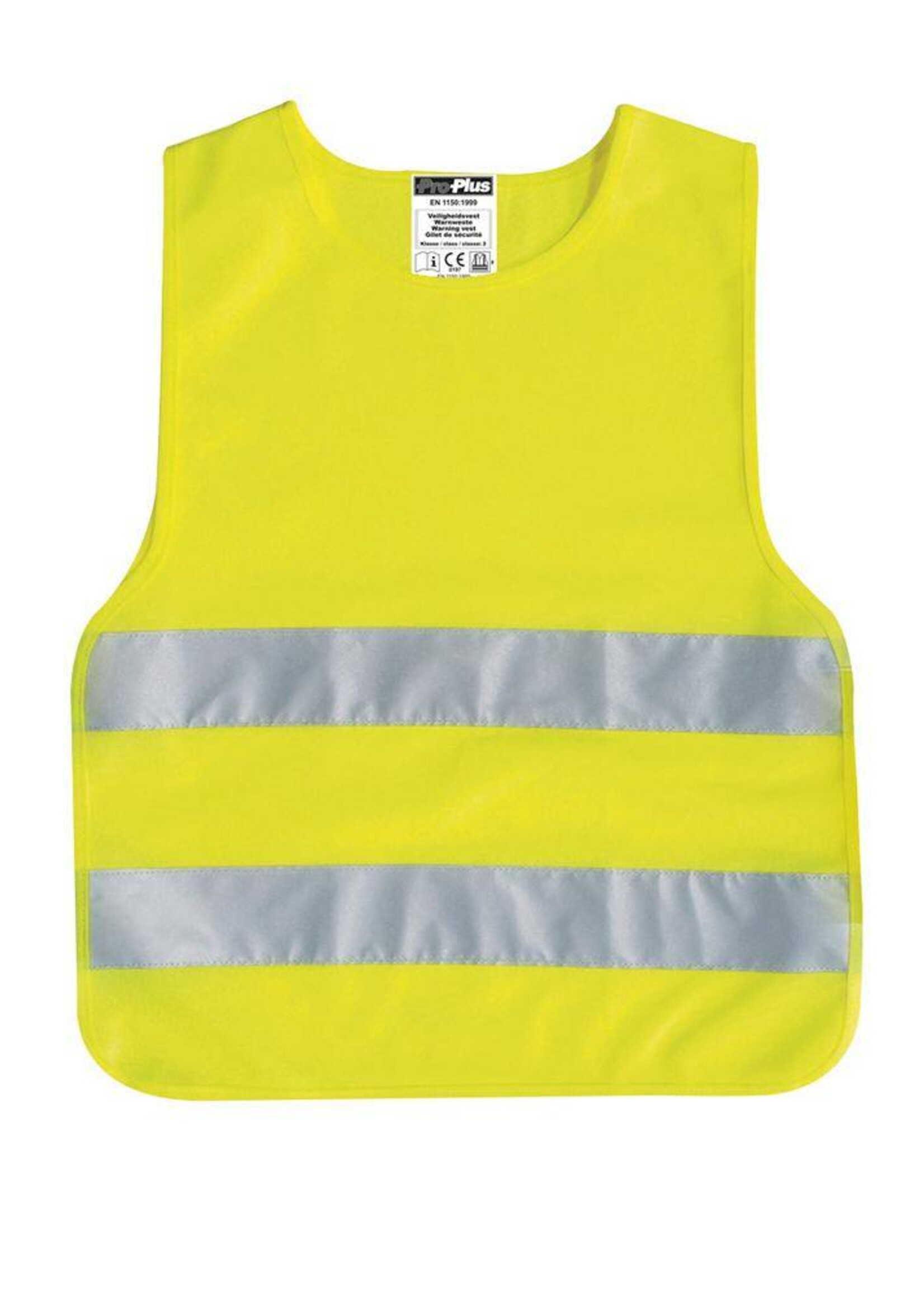 Cantonal Veiligheidsvest voor kinderen (geel)