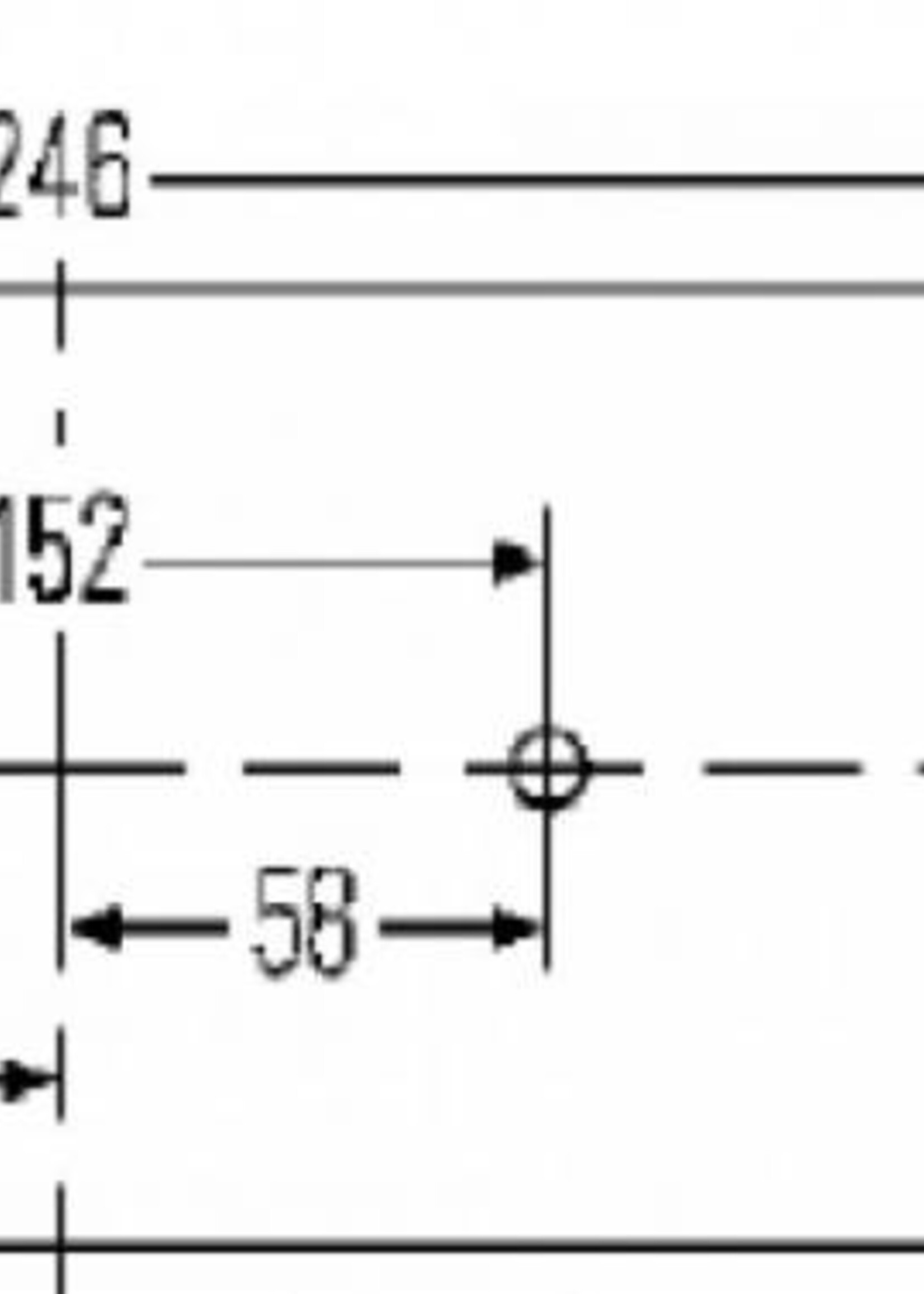 Hella 4 kamer achterlicht links 246x108x66 mm