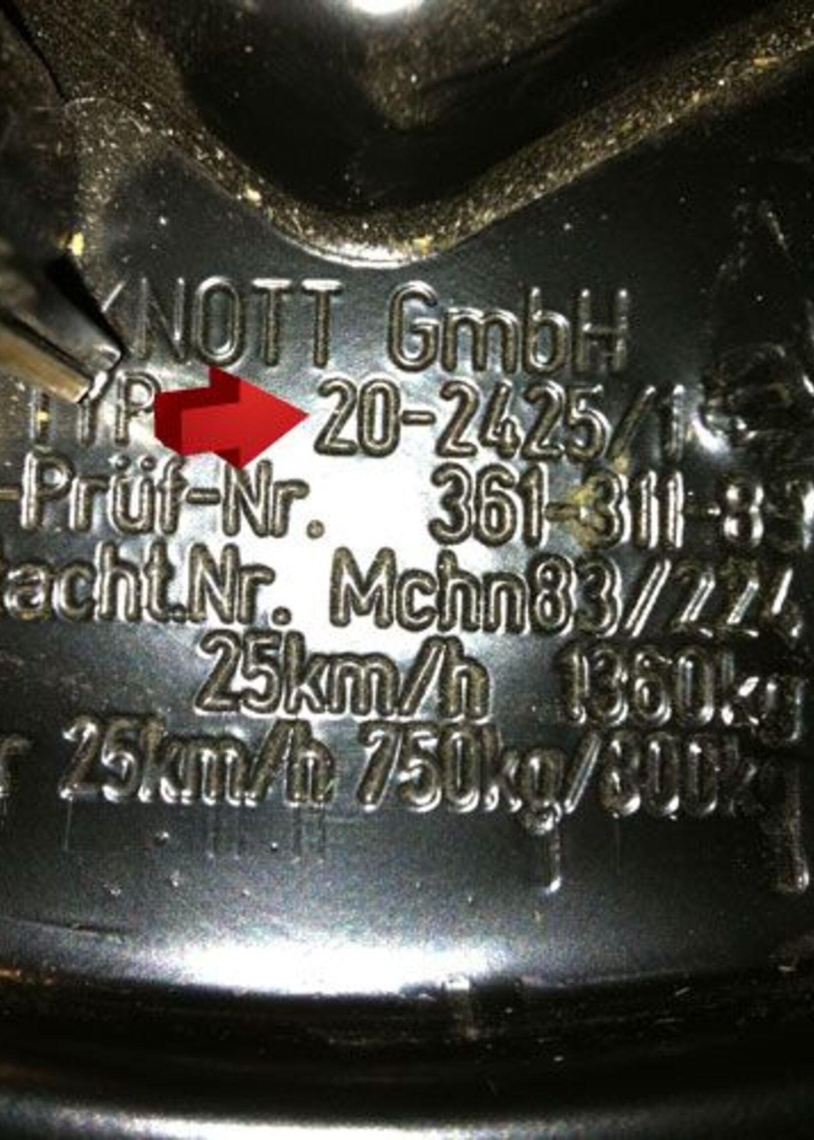 Knott Totaal pakket Knott remvoering - 200x50 - remtype 20-2425/1 - totaal pakket