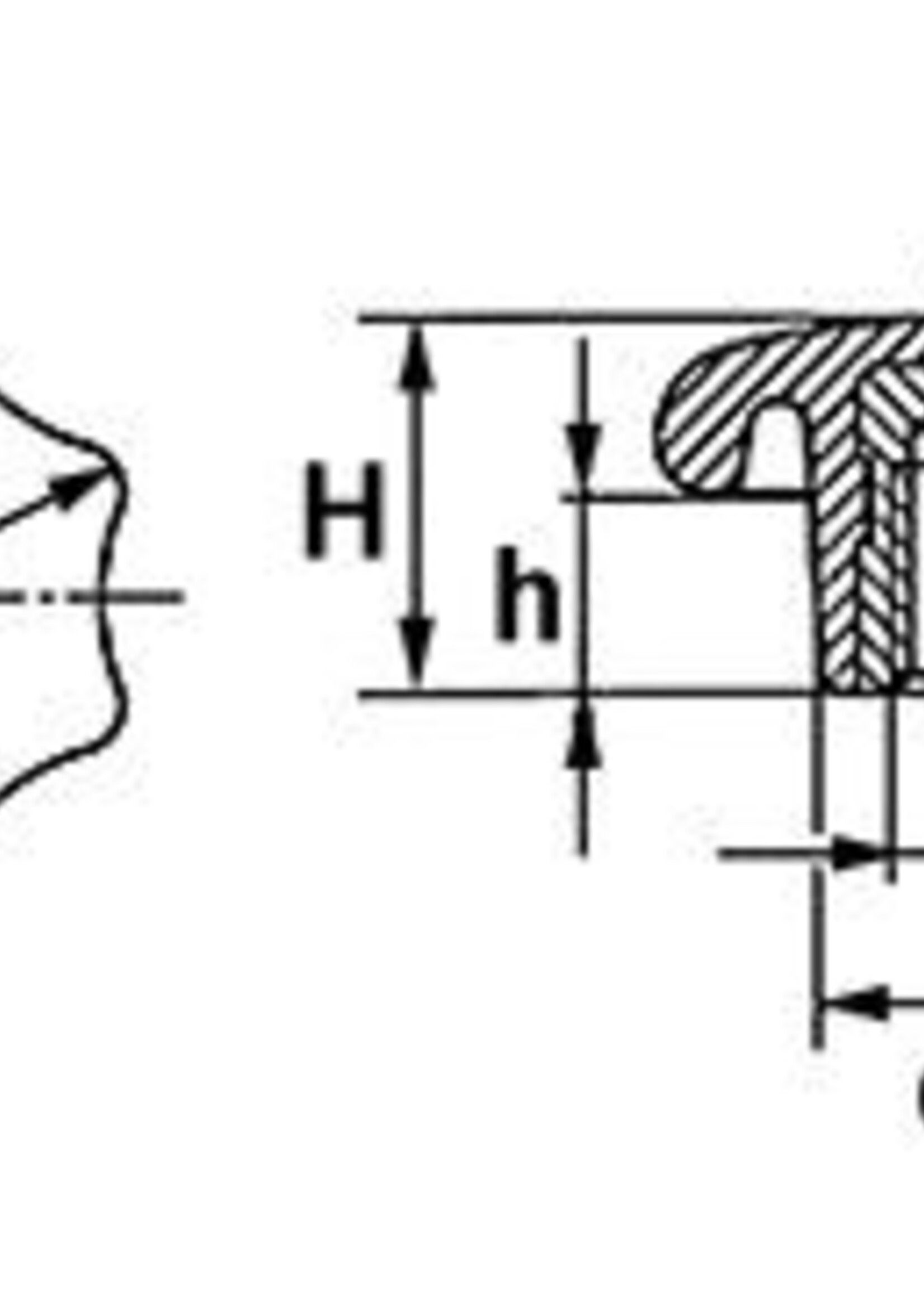 Cantonal Sterknop bakeliet 25 mm M6
