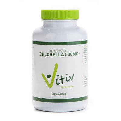 Vitiv bio Chlorella 500 tabletten