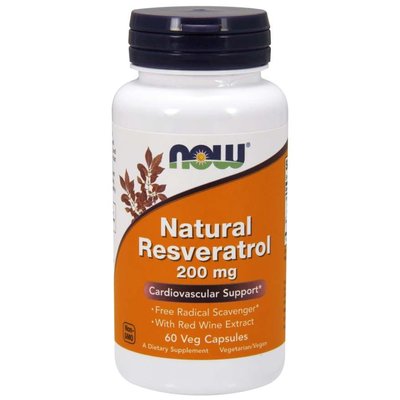 NOW Resveratrol 200 mg