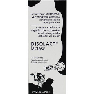 DISOLACT Lactase capsules bij lactose intolerantie