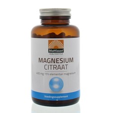 Magnesiumcitraat 180 capsules Magnesiumcitraat 180 capsules