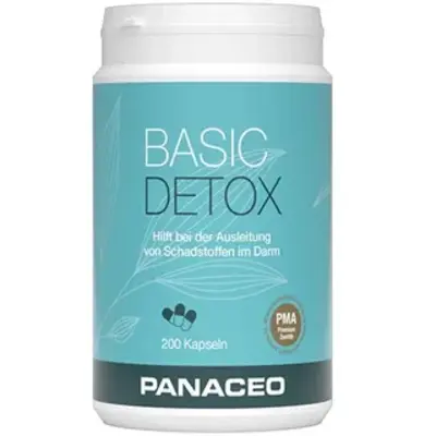 Panaceo Basic Detox  Zeoliet, 200 Capsules