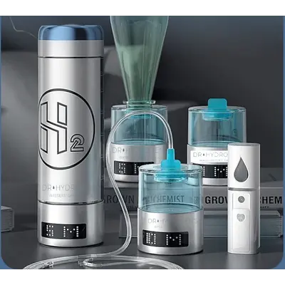 Fles voor waterstofrijk water