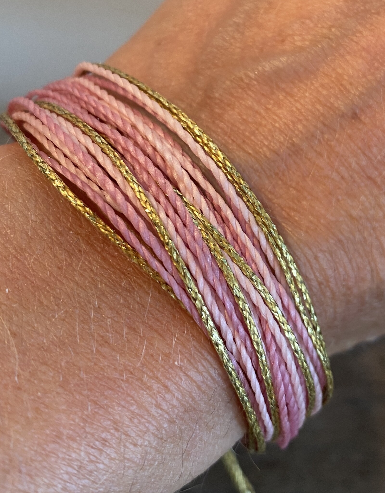 MIEQ Armband Pink/Gold