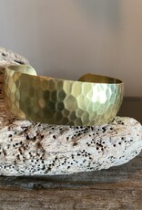 MIEQ Gehamerde messing armband