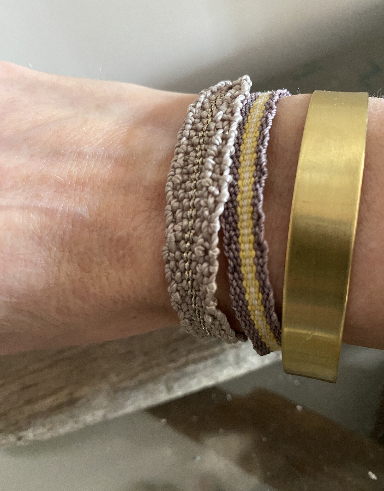 MIEQ Messing (moeder) armband