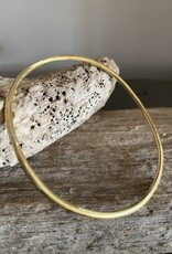 MIEQ Organisch gevormde messing armband