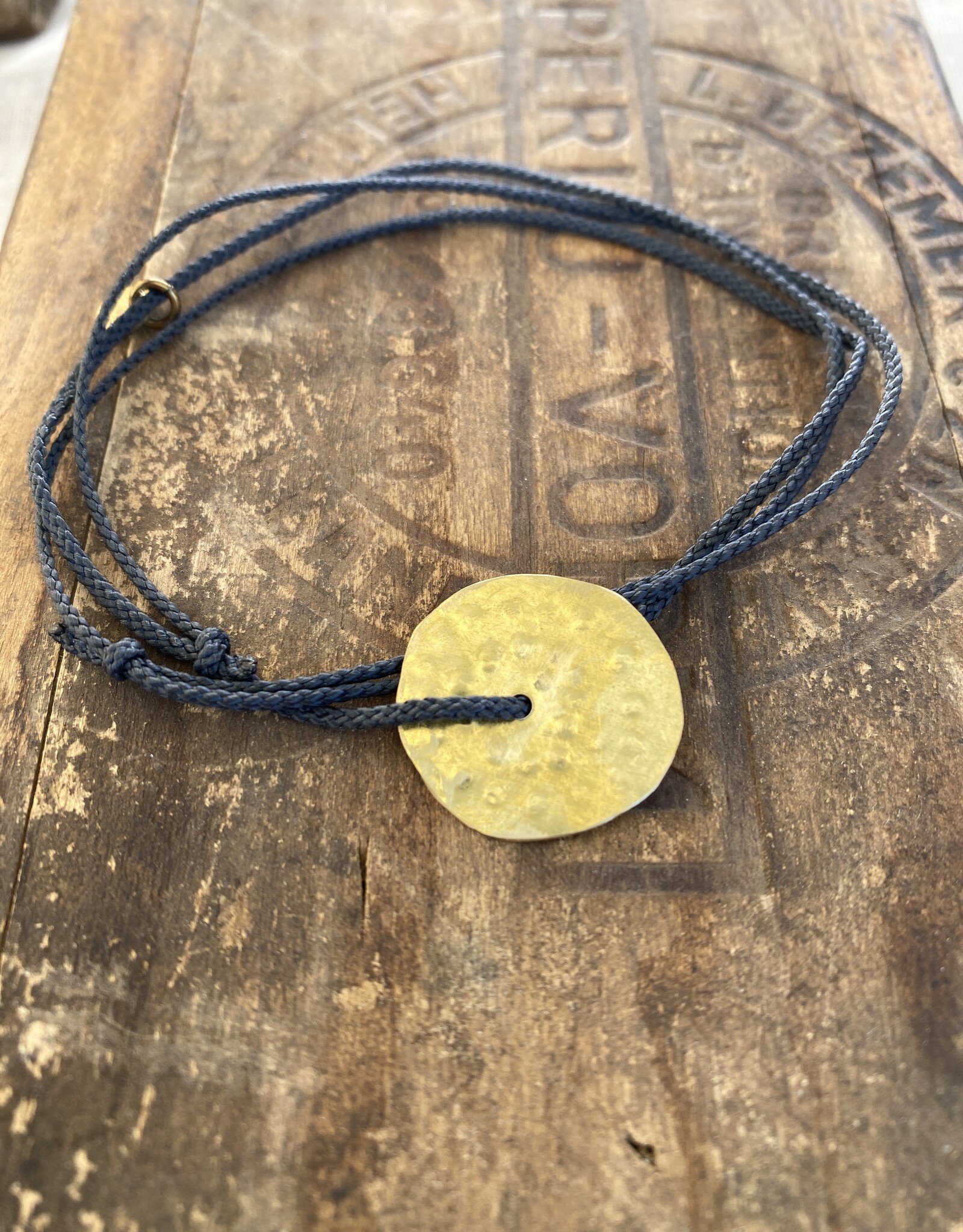 MIEQ Power of the Universe Armband/ketting zwart draad
