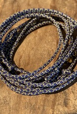 MIEQ Never Enough blauw/goud gemêleerd