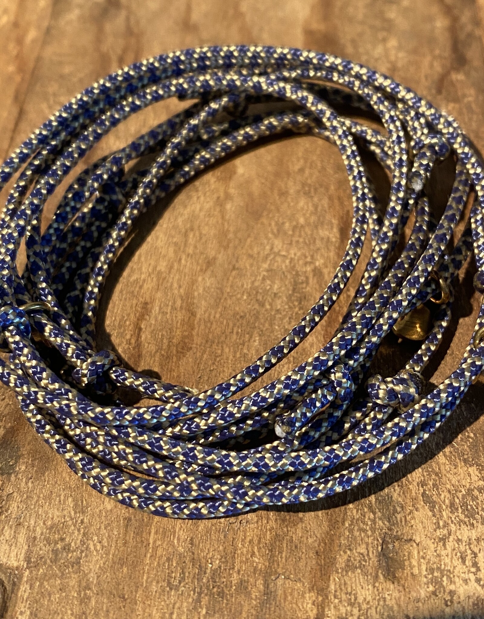 MIEQ Never Enough blauw/goud gemêleerd