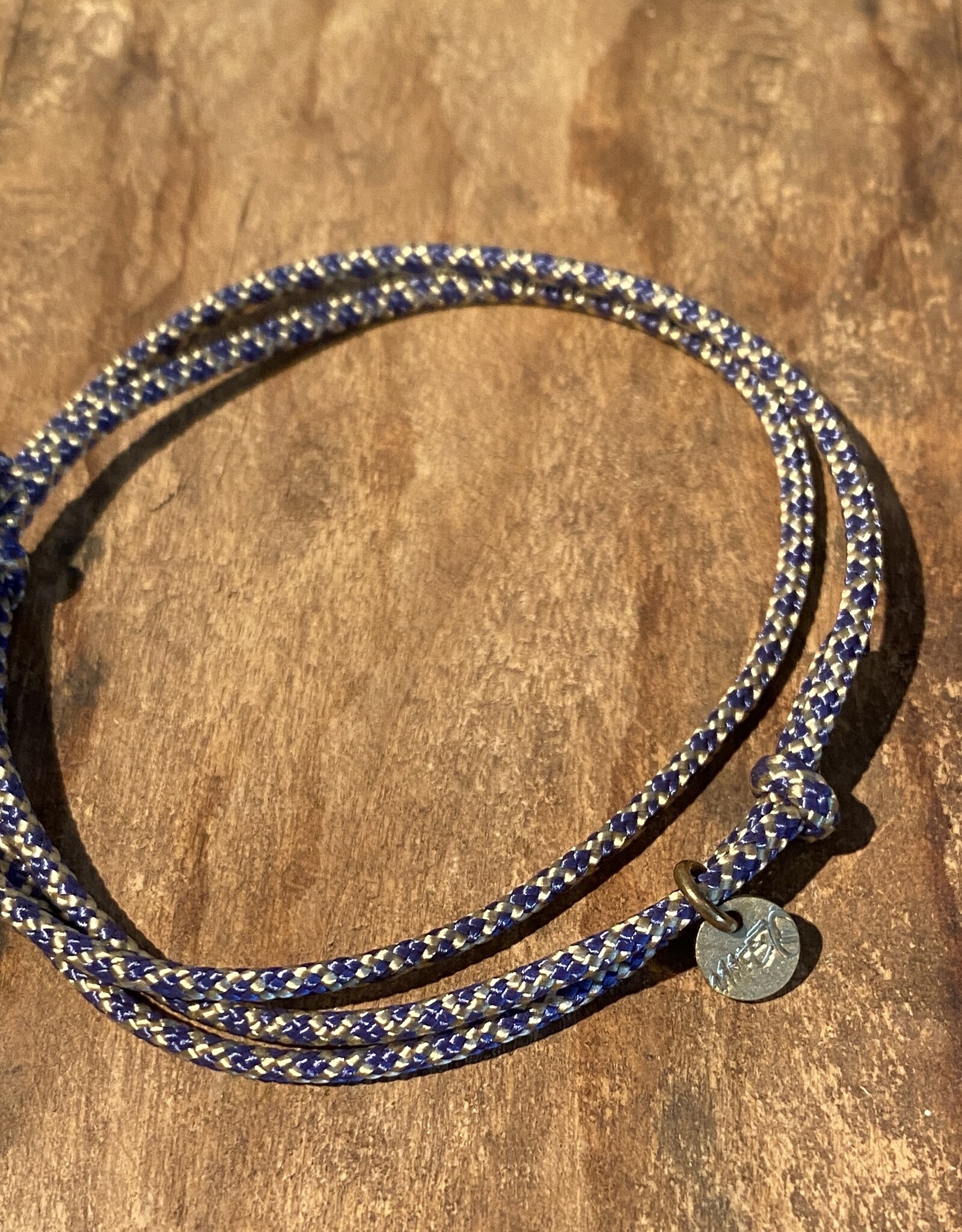 MIEQ Never Enough blauw/goud gemêleerd