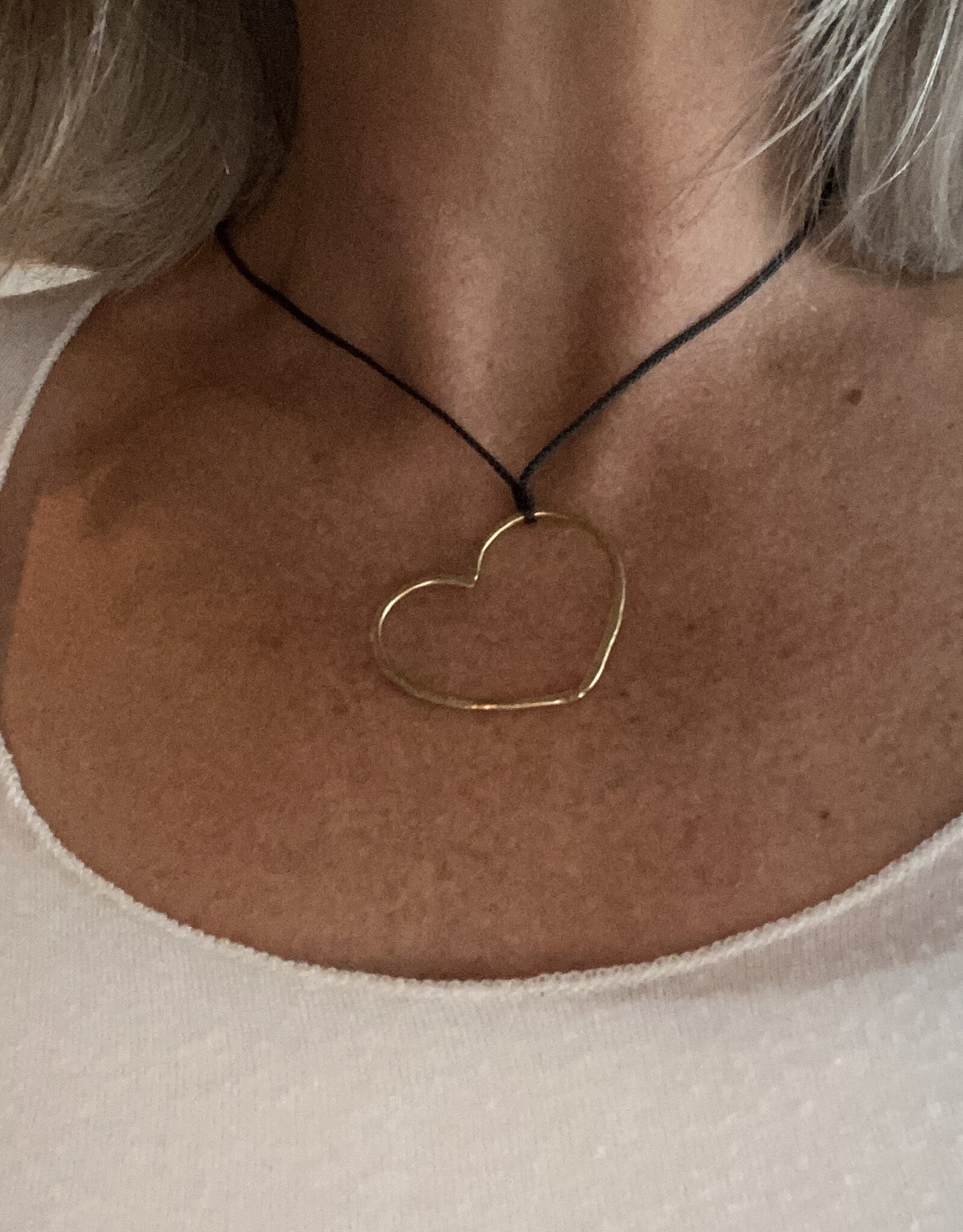 MIEQ Ketting Open Your Hart messing