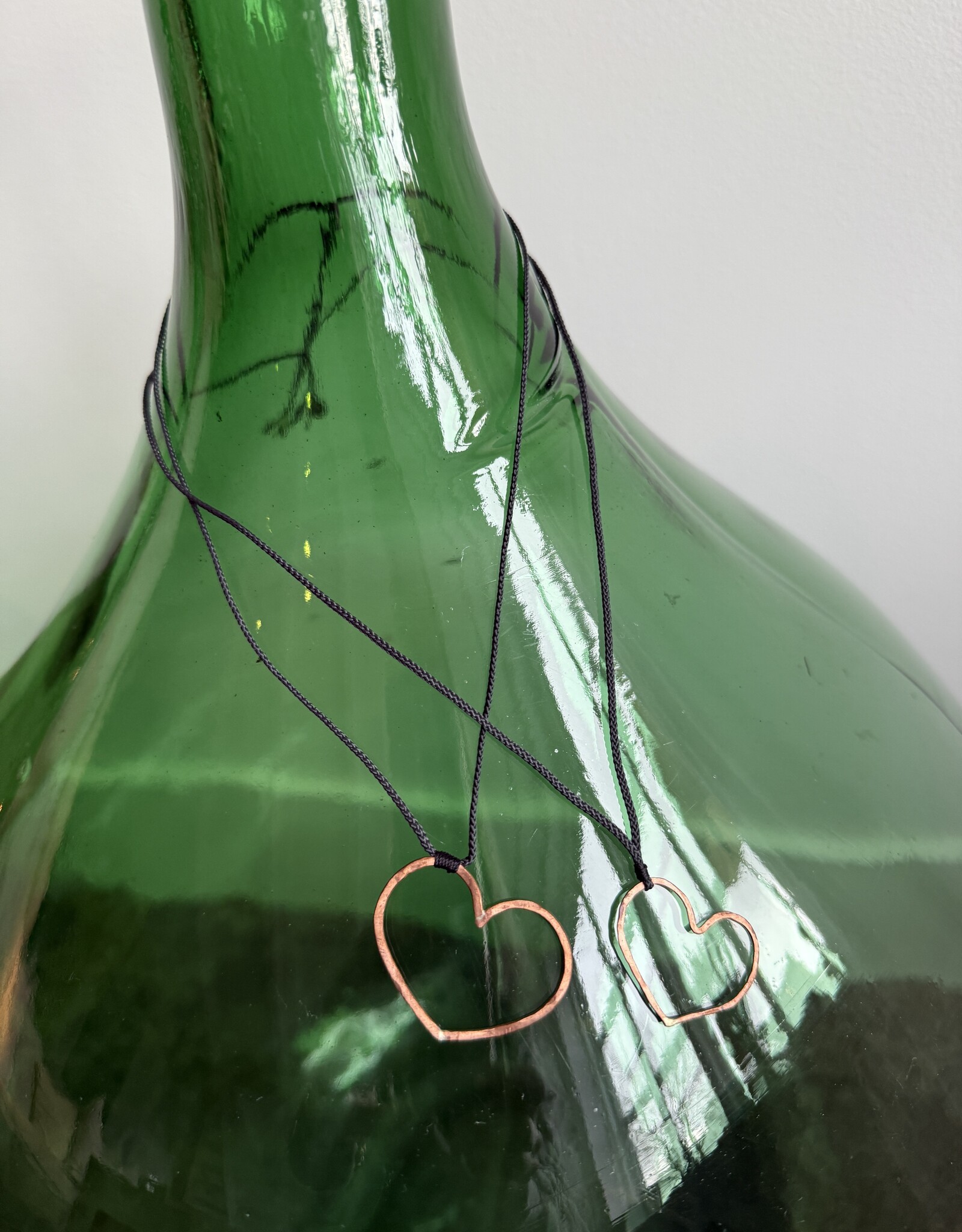 MIEQ Ketting Open Your Hart Koper