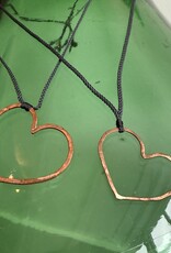 MIEQ Ketting Open Your Hart Koper