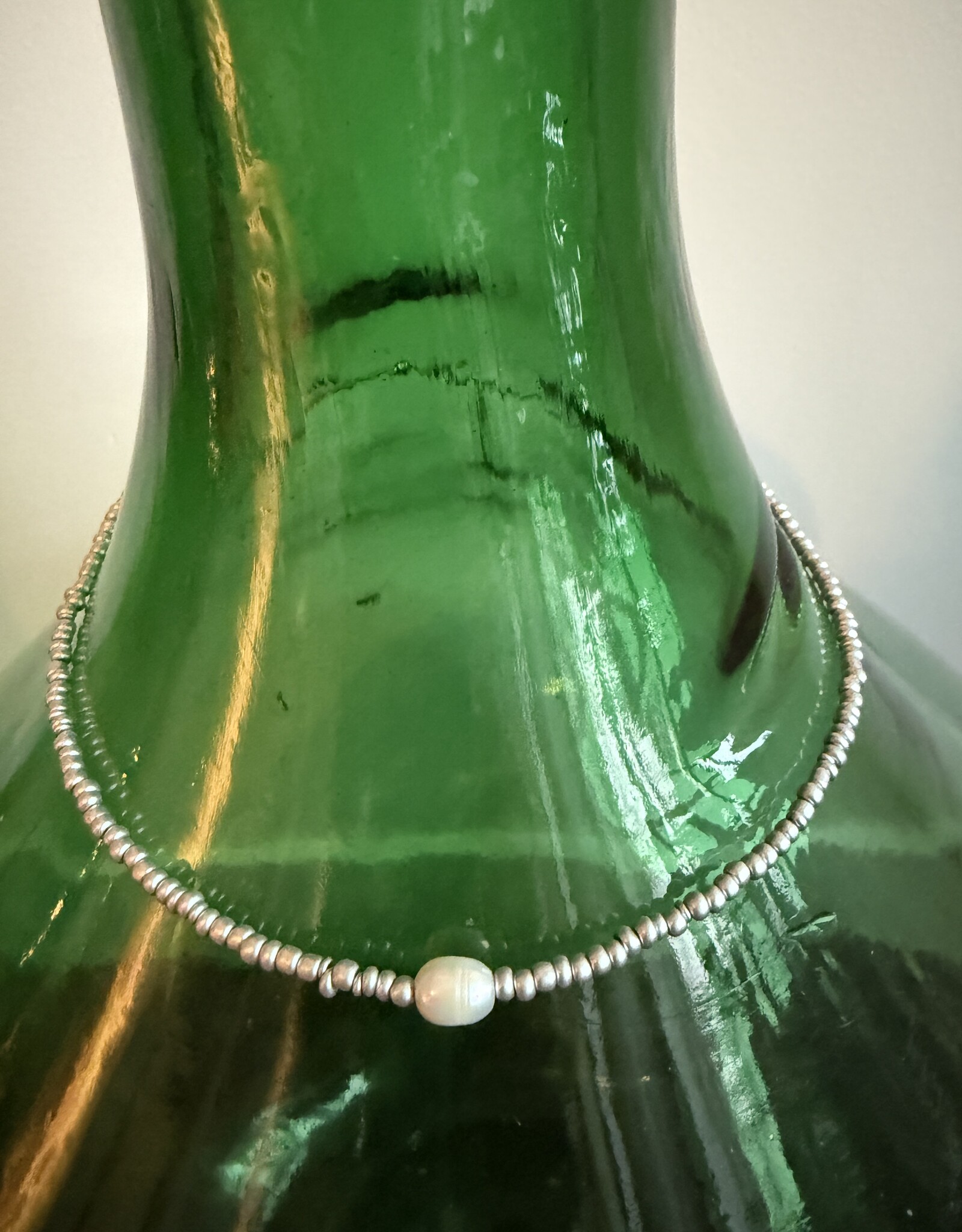 MIEQ Kralenketting MIEQ met witte parel