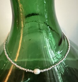 MIEQ kralenketting MIEQ met witte parel
