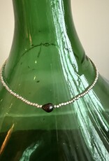 MIEQ Kralenketting MIEQ black pearl