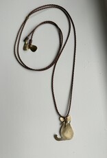 MIEQ Ketting poesje mauw