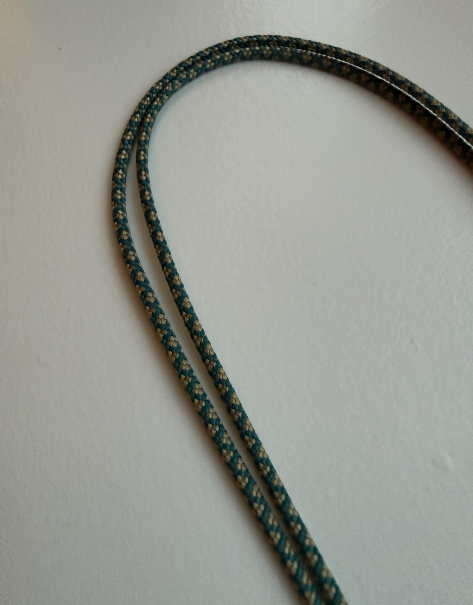 MIEQ Ketting met prachtige bloem van groene steen