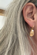 MIEQ Oorbellen druppel met parel