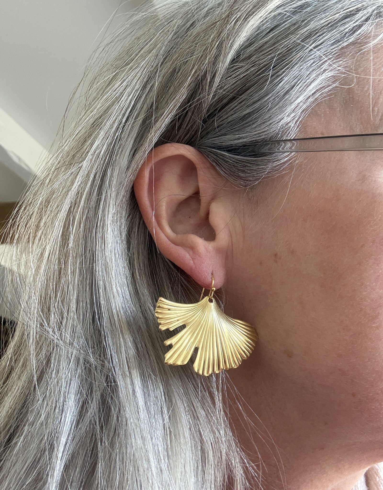 MIEQ Oorbellen Japanse Geluksbloem