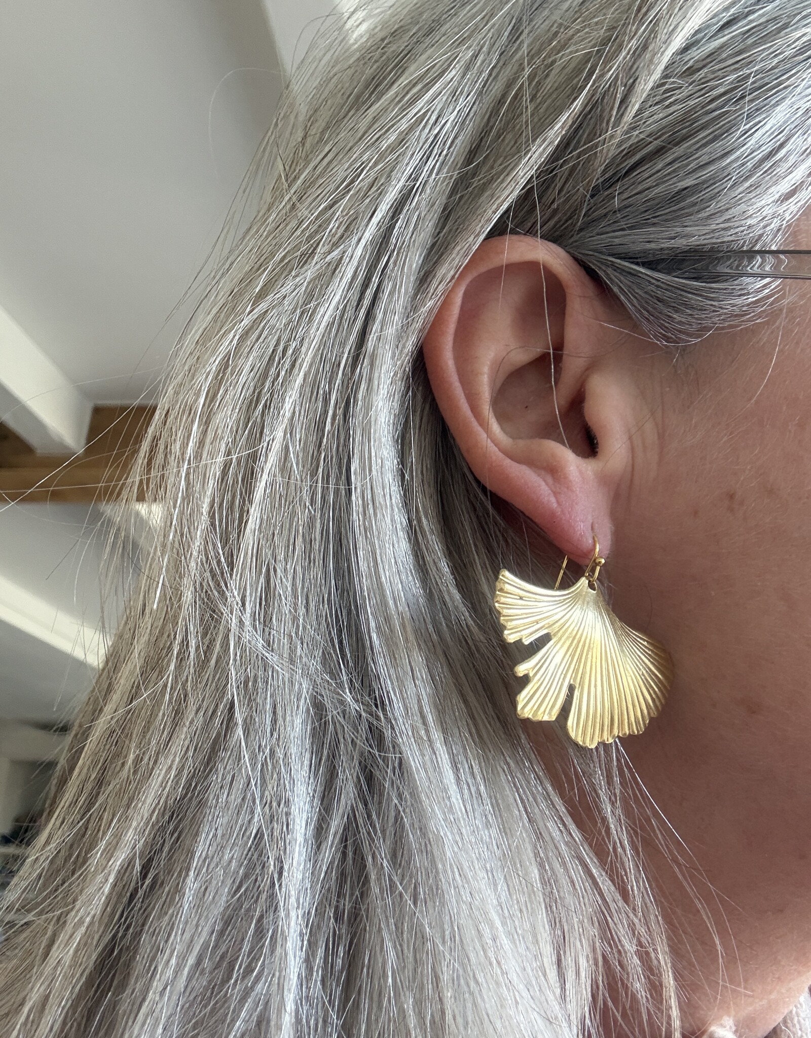 MIEQ Oorbellen Japanse Geluksbloem