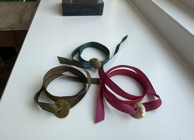 Italian Silk bracelets