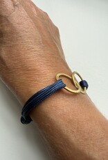 MIEQ Infinity bracelet indigo