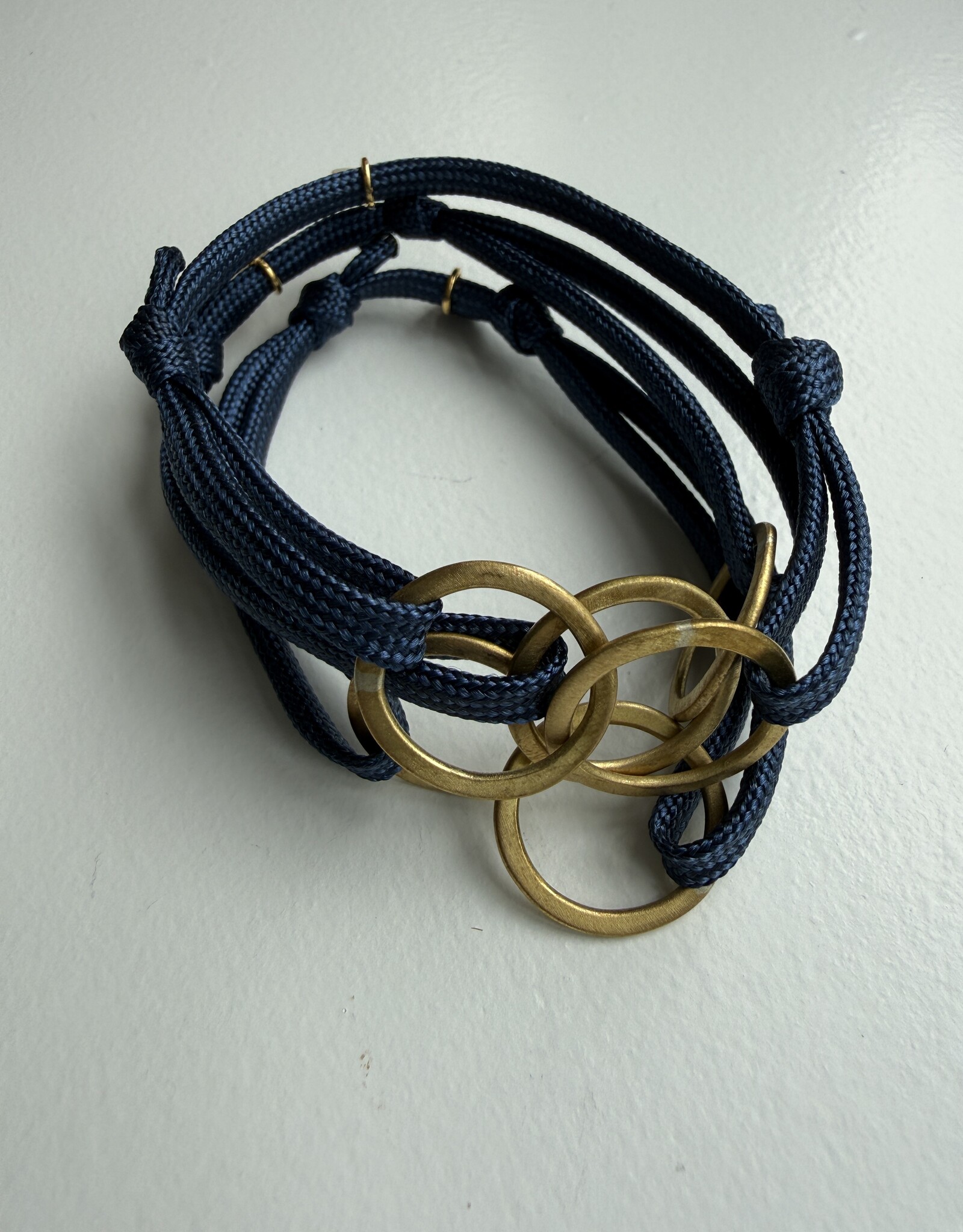 MIEQ Infinity bracelet indigo