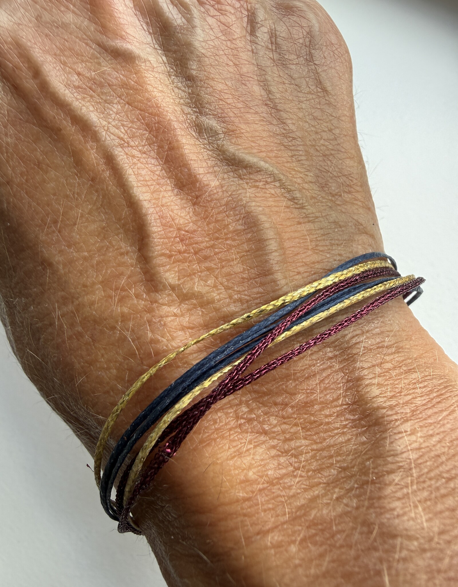 MIEQ winters rood/blauw/goud