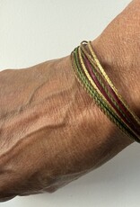 MIEQ winters groen,  kahki, rood, goud
