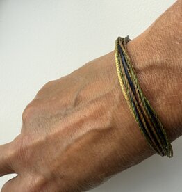 MIEQ winters groen, blauw, kahki, goud