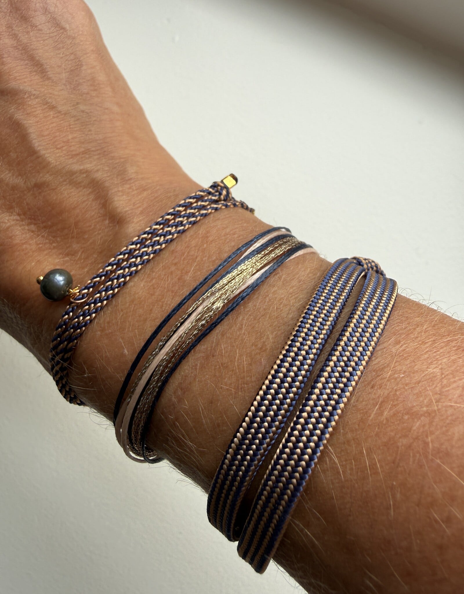 MIEQ Setje MIEQ diep blauw met koper
