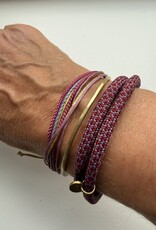 MIEQ Setje MIEQ  wijnrood, mauve blauw