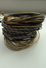 MIEQ Setje MIEQ  blauw, antraciet, goud
