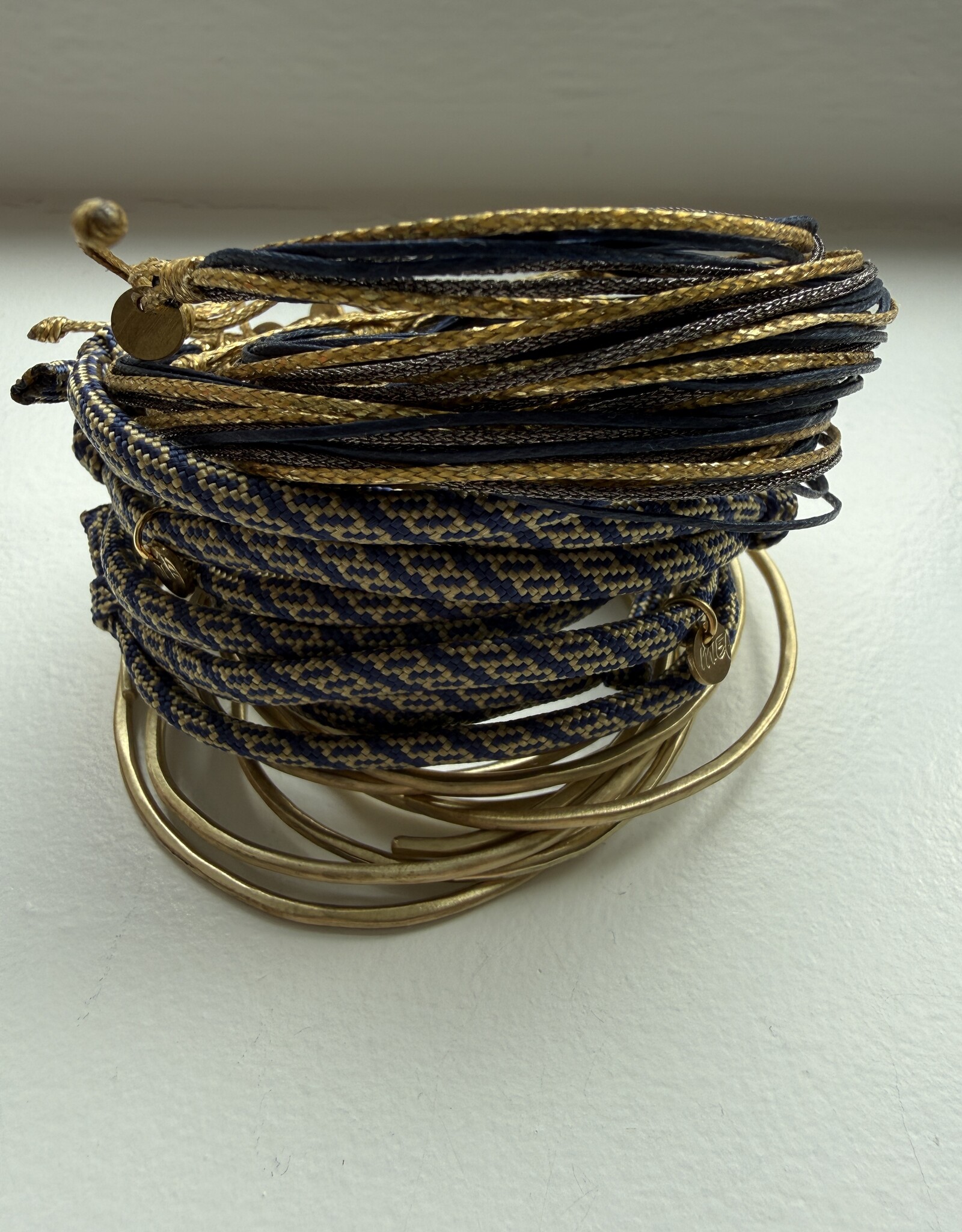 MIEQ Setje MIEQ  blauw, antraciet, goud