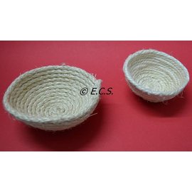 Sisal Nest Weiß